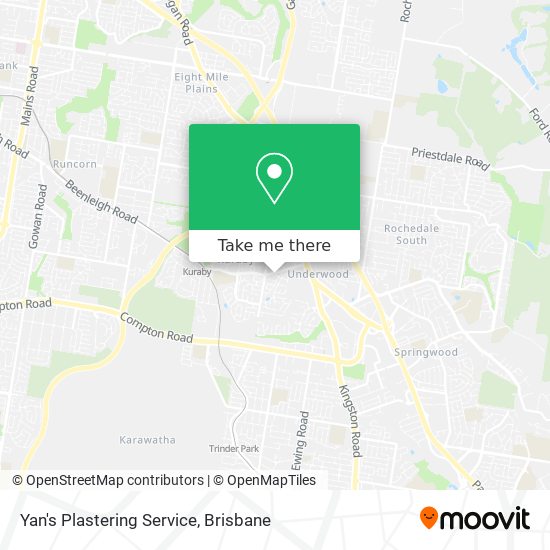 Yan's Plastering Service map