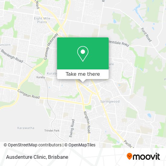 Ausdenture Clinic map