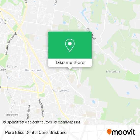 Pure Bliss Dental Care map