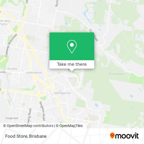 Food Store map