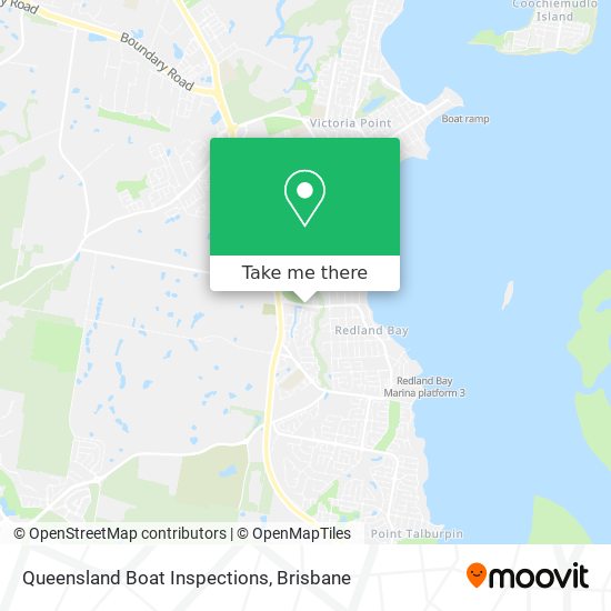 Mapa Queensland Boat Inspections