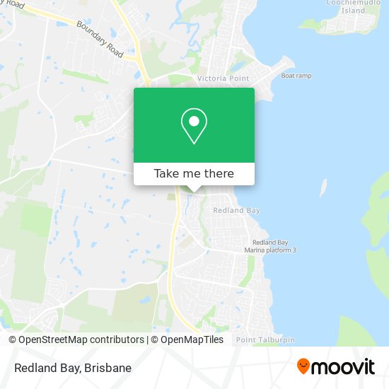 Redland Bay map