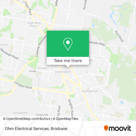 Ohm Electrical Services map