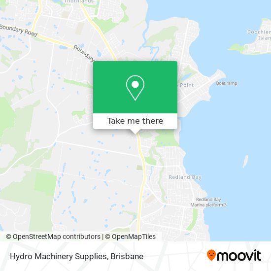 Hydro Machinery Supplies map