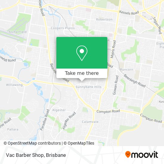 Vac Barber Shop map