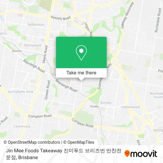 Jin Mee Foods Takeaway 진미푸드 브리즈번 반찬전문점 map