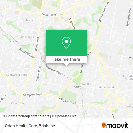 Orion Health Care map