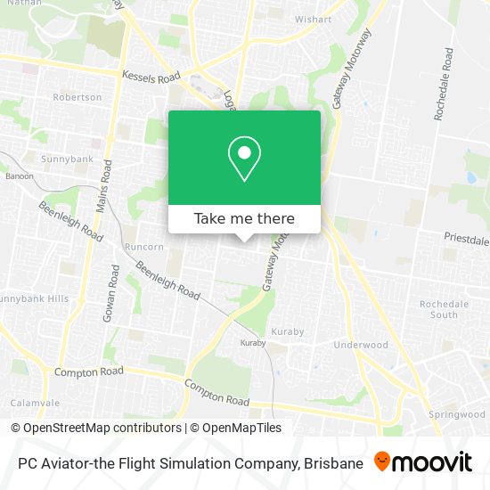 PC Aviator-the Flight Simulation Company map
