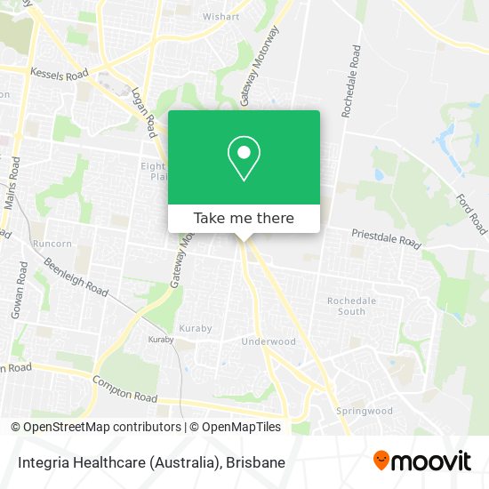 Mapa Integria Healthcare (Australia)