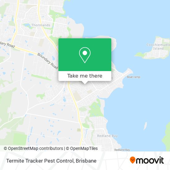 Termite Tracker Pest Control map