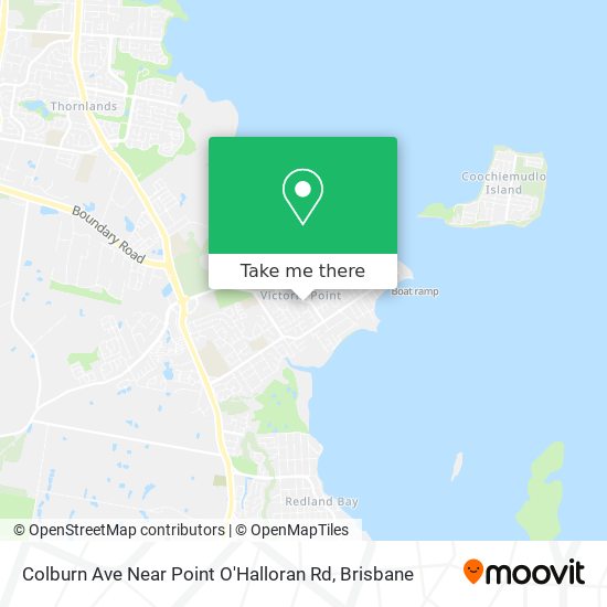 Colburn Ave Near Point O'Halloran Rd map