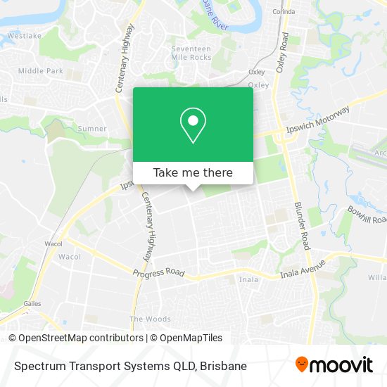 Spectrum Transport Systems QLD map