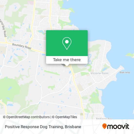 Positive Response Dog Training map