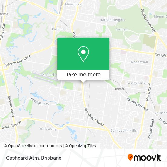 Cashcard Atm map