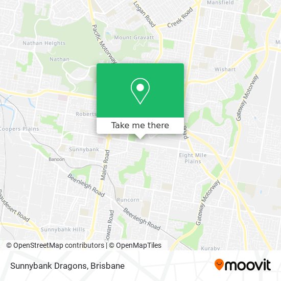 Sunnybank Dragons map