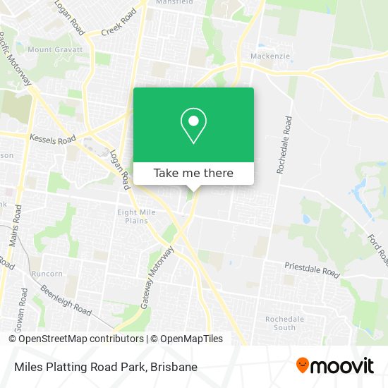 Miles Platting Road Park map