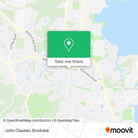 John Clausen map