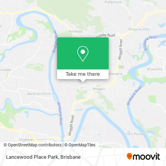 Lancewood Place Park map