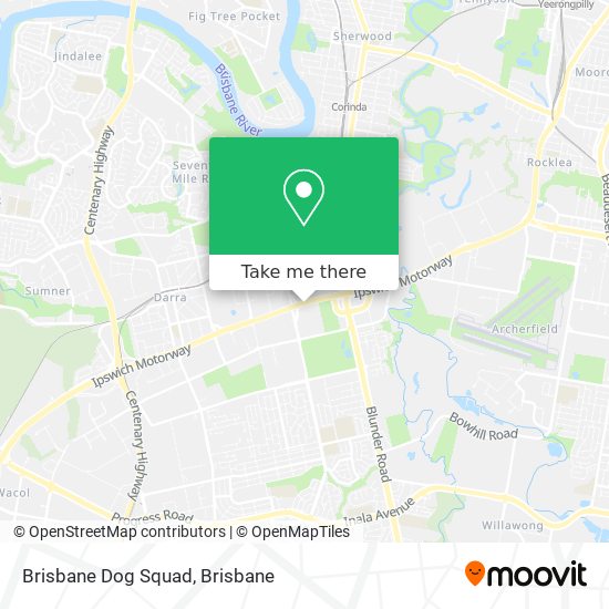 Brisbane Dog Squad map