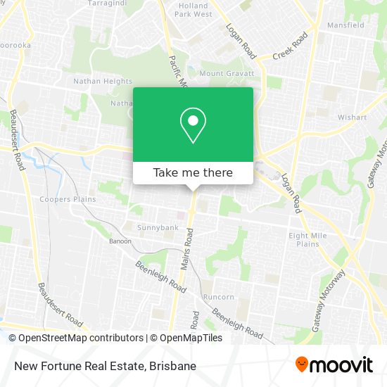 New Fortune Real Estate map