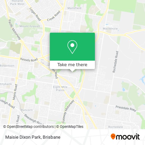Maisie Dixon Park map