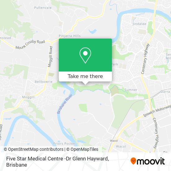 Five Star Medical Centre -Dr Glenn Hayward map