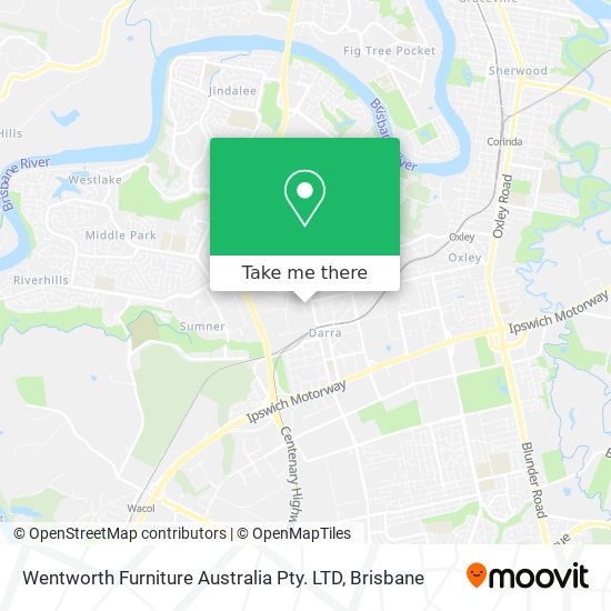 Wentworth Furniture Australia Pty. LTD map