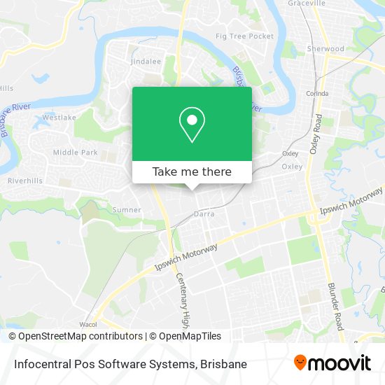 Infocentral Pos Software Systems map