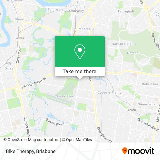 Bike Therapy map