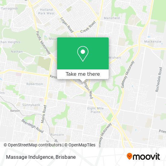 Massage Indulgence map