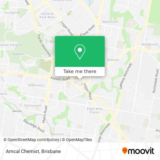 Amcal Chemist map