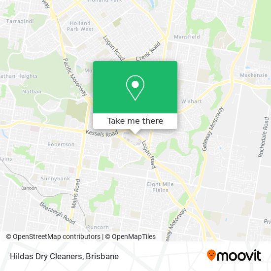 Hildas Dry Cleaners map