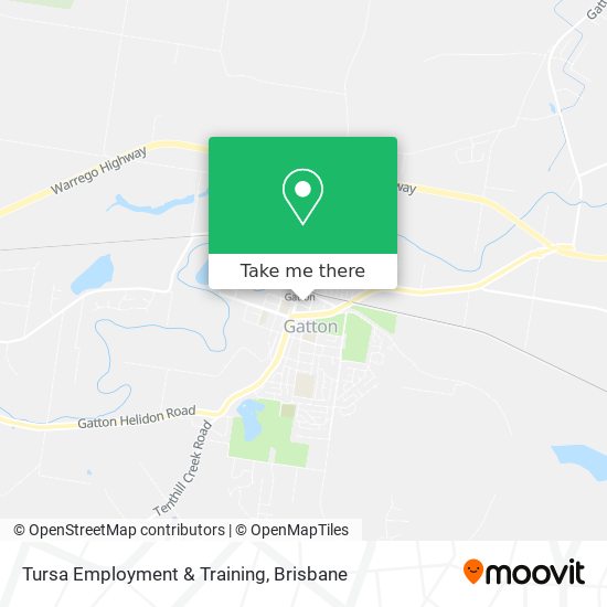 Tursa Employment & Training map