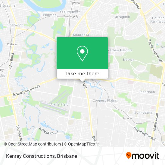 Kenray Constructions map