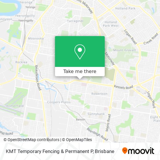 KMT Temporary Fencing & Permanent P map