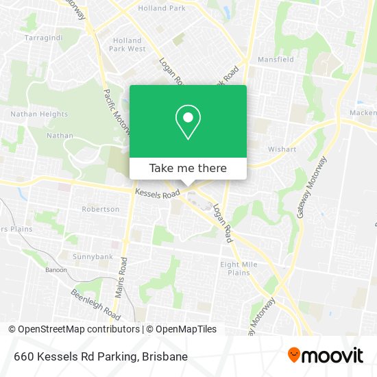 660 Kessels Rd Parking map