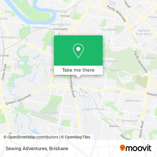 Sewing Adventures map