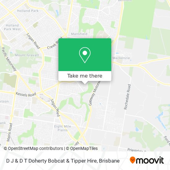 D J & D T Doherty Bobcat & Tipper Hire map