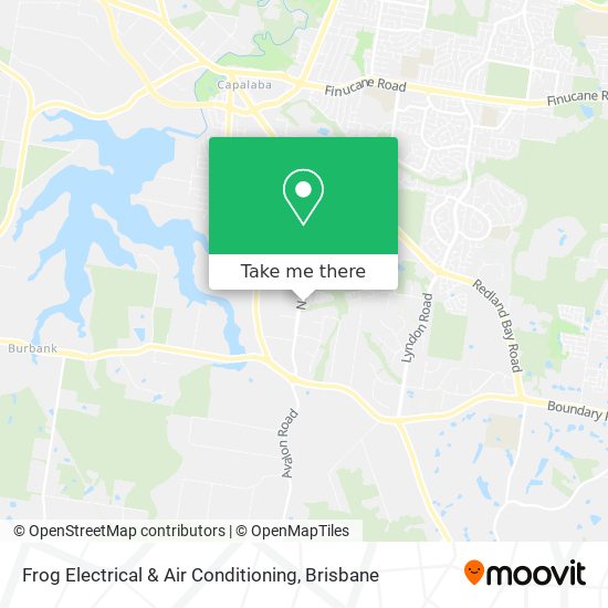 Frog Electrical & Air Conditioning map