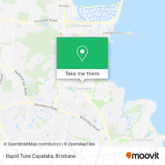Rapid Tune Capalaba map