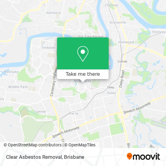 Clear Asbestos Removal map