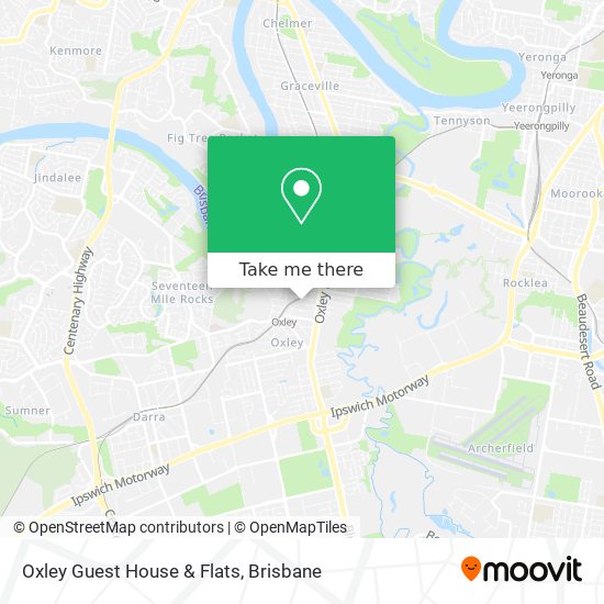 Oxley Guest House & Flats map