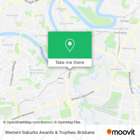 Western Suburbs Awards & Trophies map