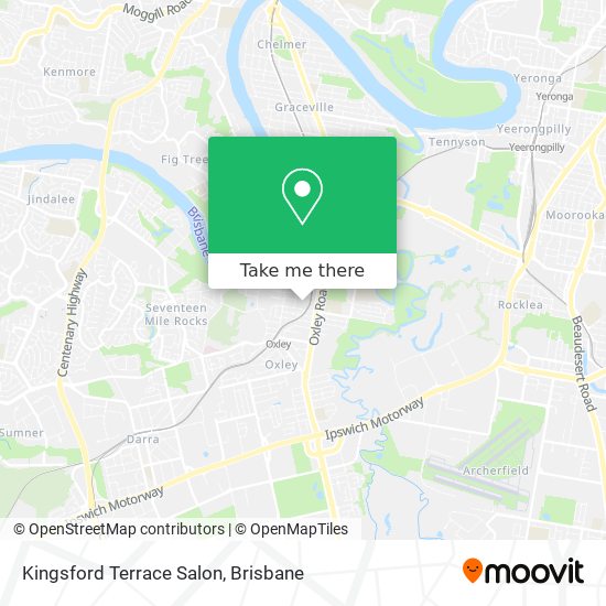 Kingsford Terrace Salon map