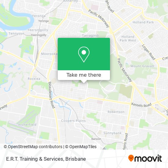E.R.T. Training & Services map