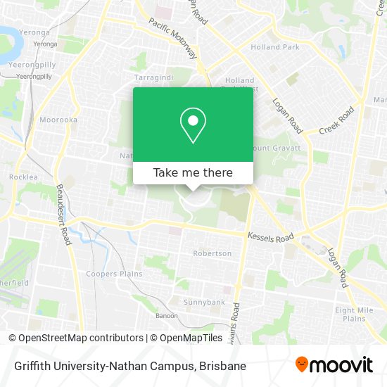 Griffith University-Nathan Campus map