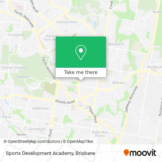 Sports Development Academy map