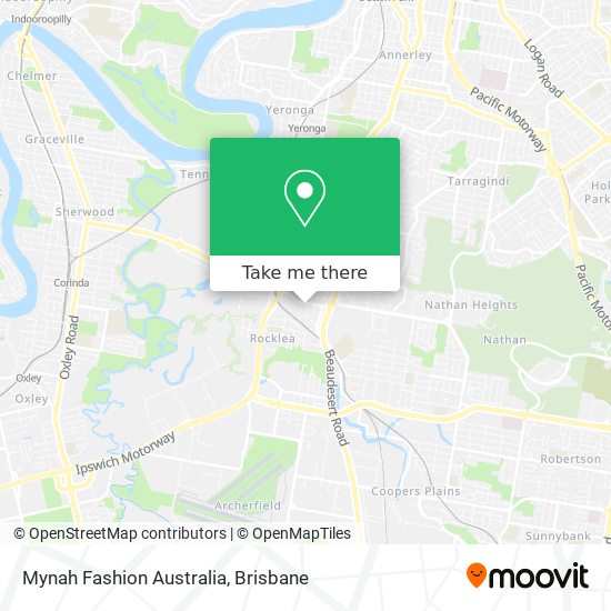 Mynah Fashion Australia map