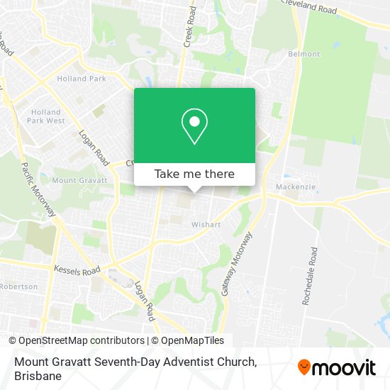 Mount Gravatt Seventh-Day Adventist Church map