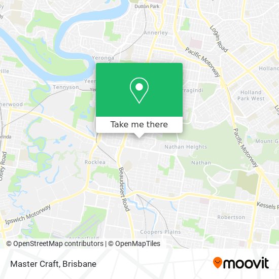Master Craft map